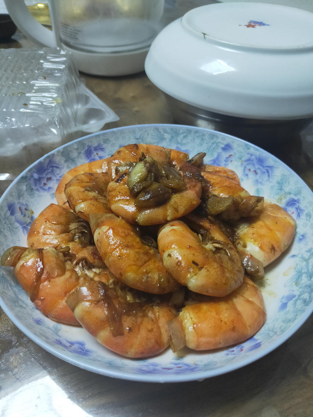 家庭版油焖大虾