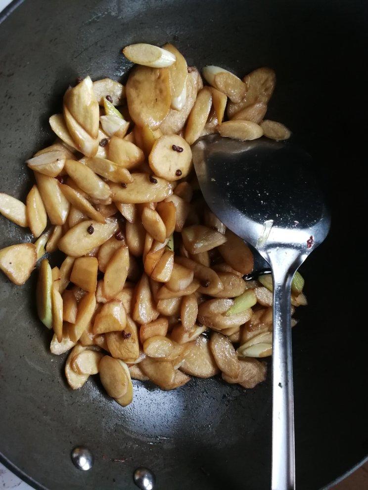 快手干煸茭白