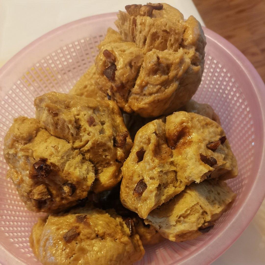 新手也能爆开花的老面红糖大枣开花馒头（泡打粉版or无泡打粉版）