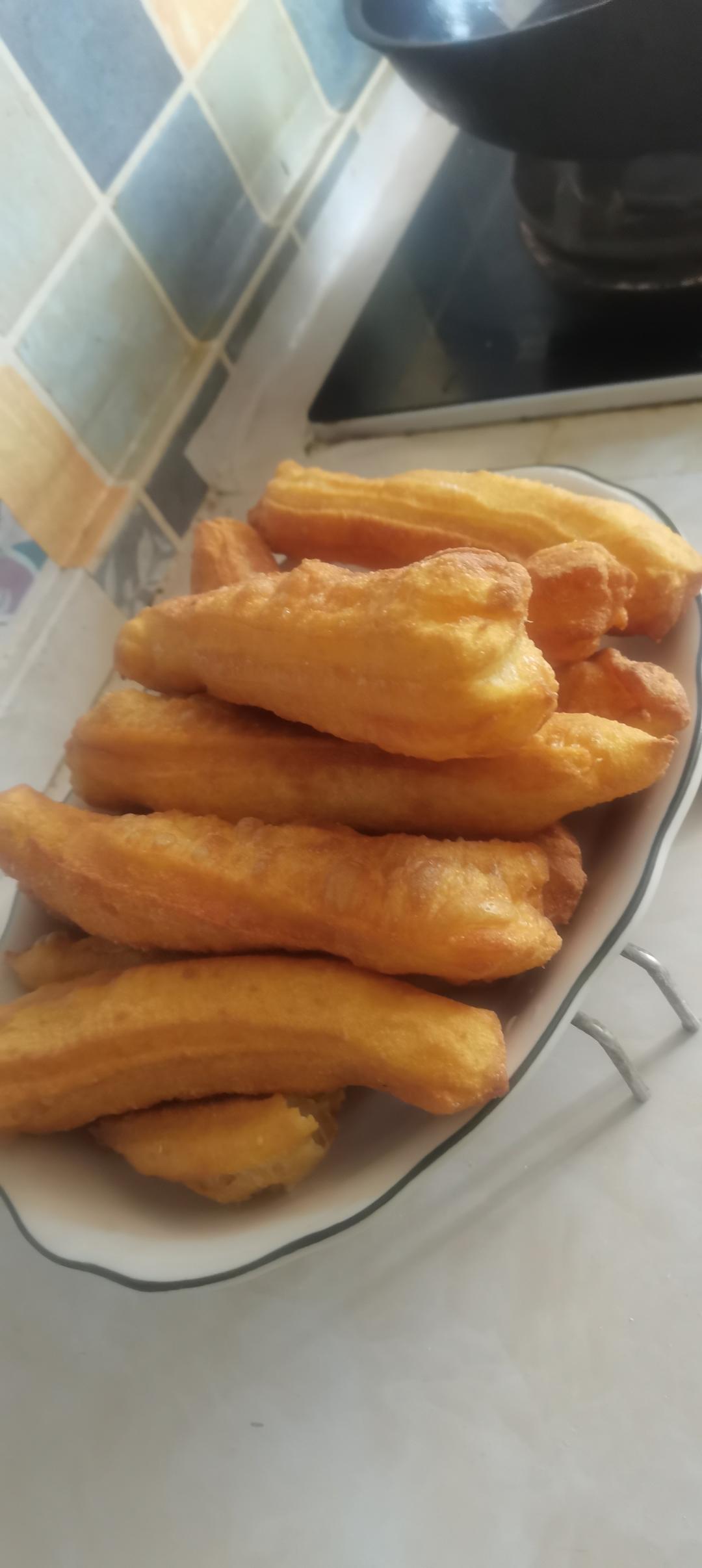一次成功自制油条