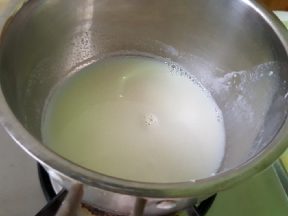 桂花牛奶松糕的做法 步骤4