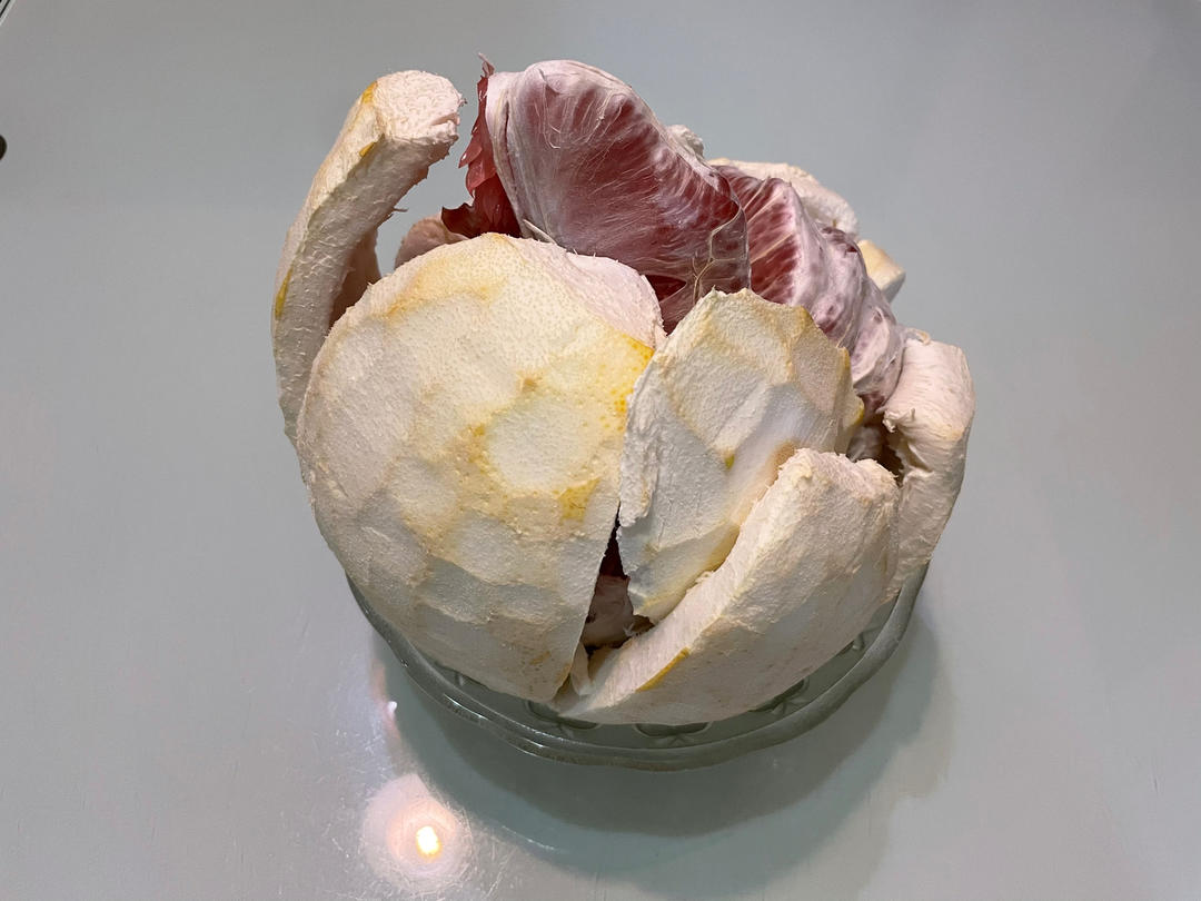 糯唧唧的柚子皮糖