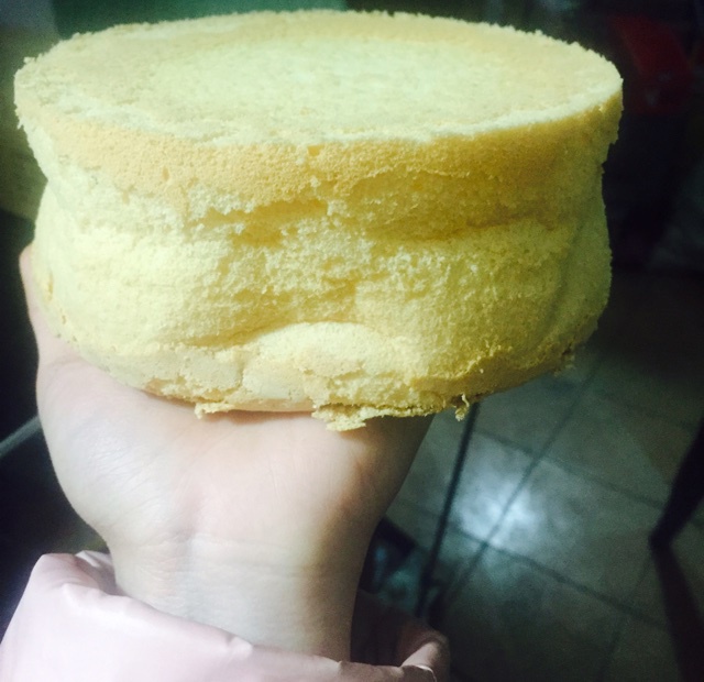6寸戚风蛋糕（2蛋）