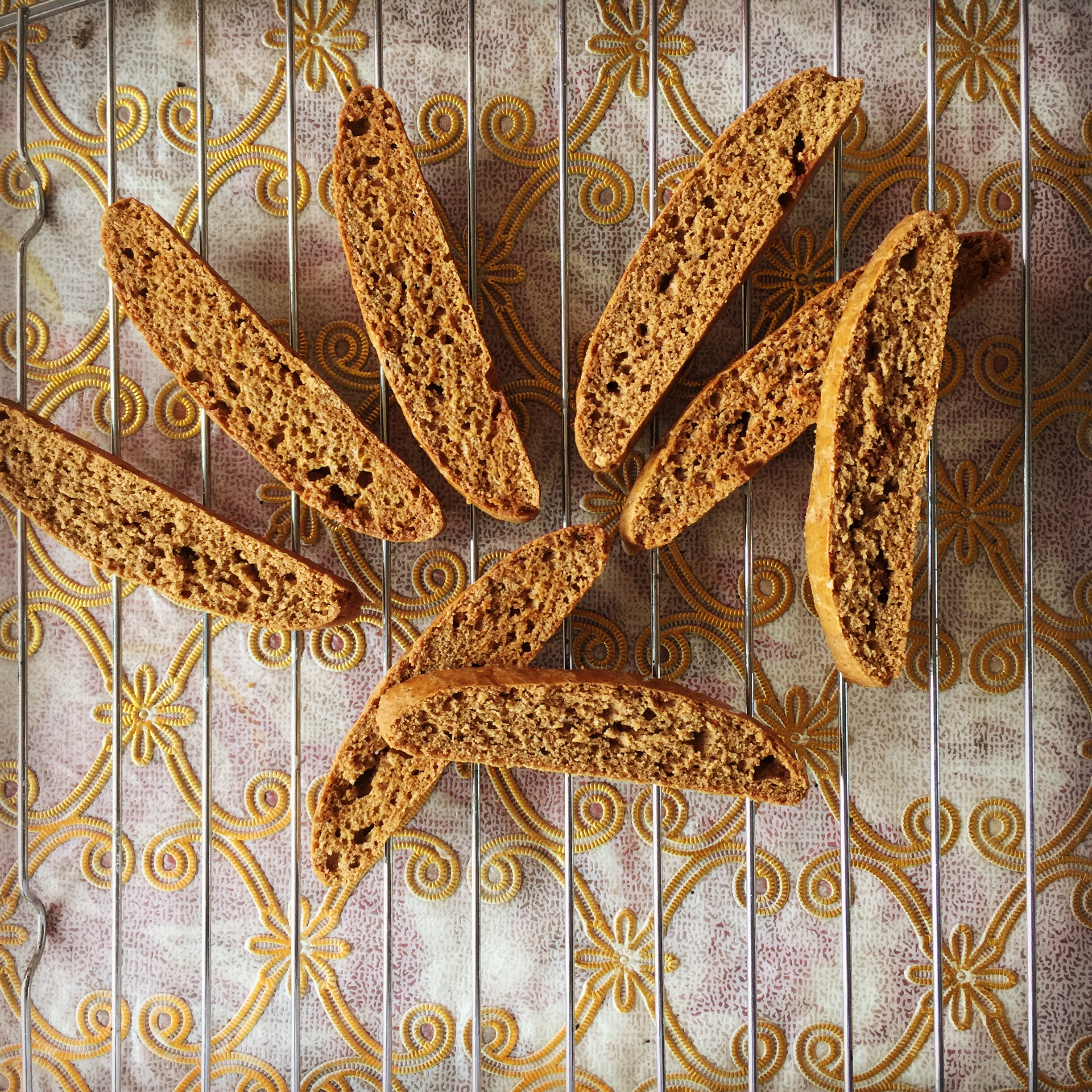 肉桂红糖意式脆饼干 Cinnamon Toasted Biscotti