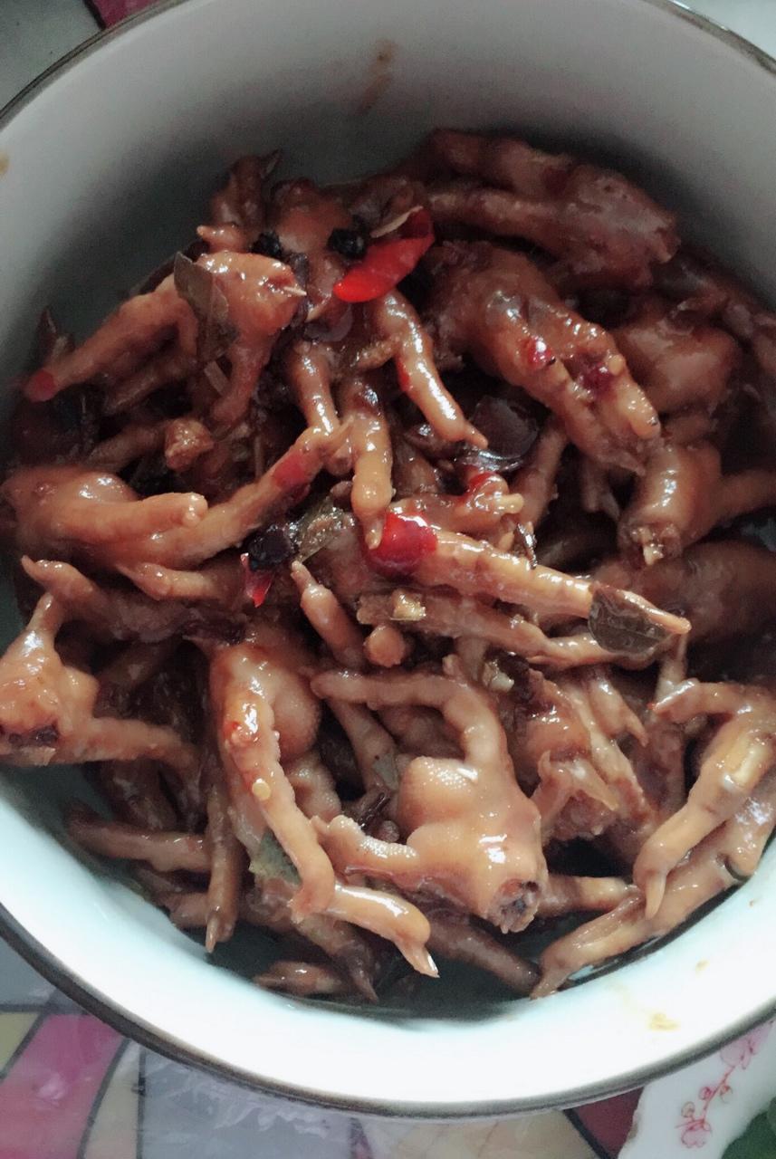 秘制红烧鸡爪