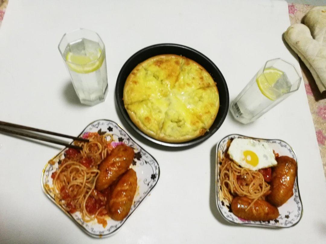 做一张敲好吃的披萨饼底