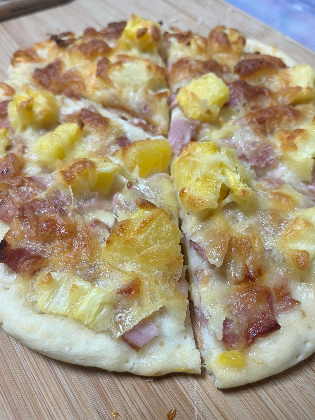 清爽不腻的夏威夷风光披萨