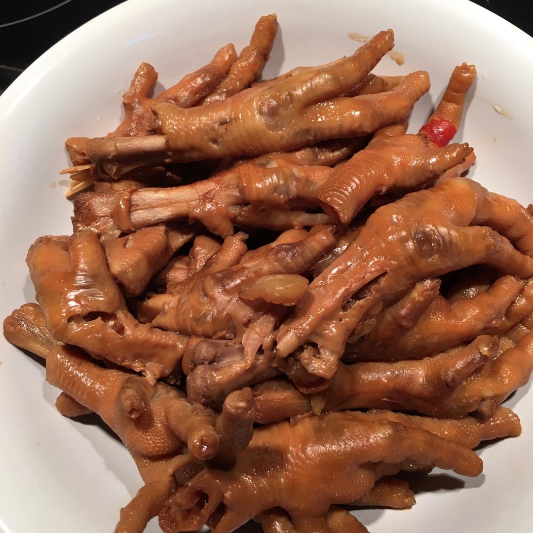 秘制红烧鸡爪