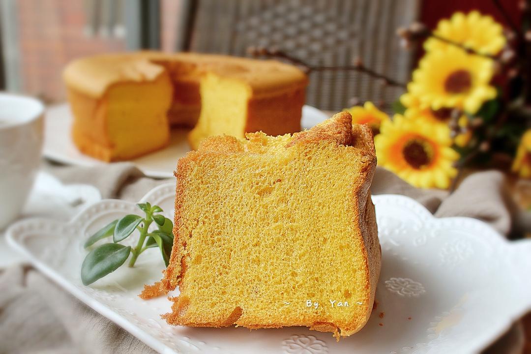 好吃到感动的咸焦糖戚风