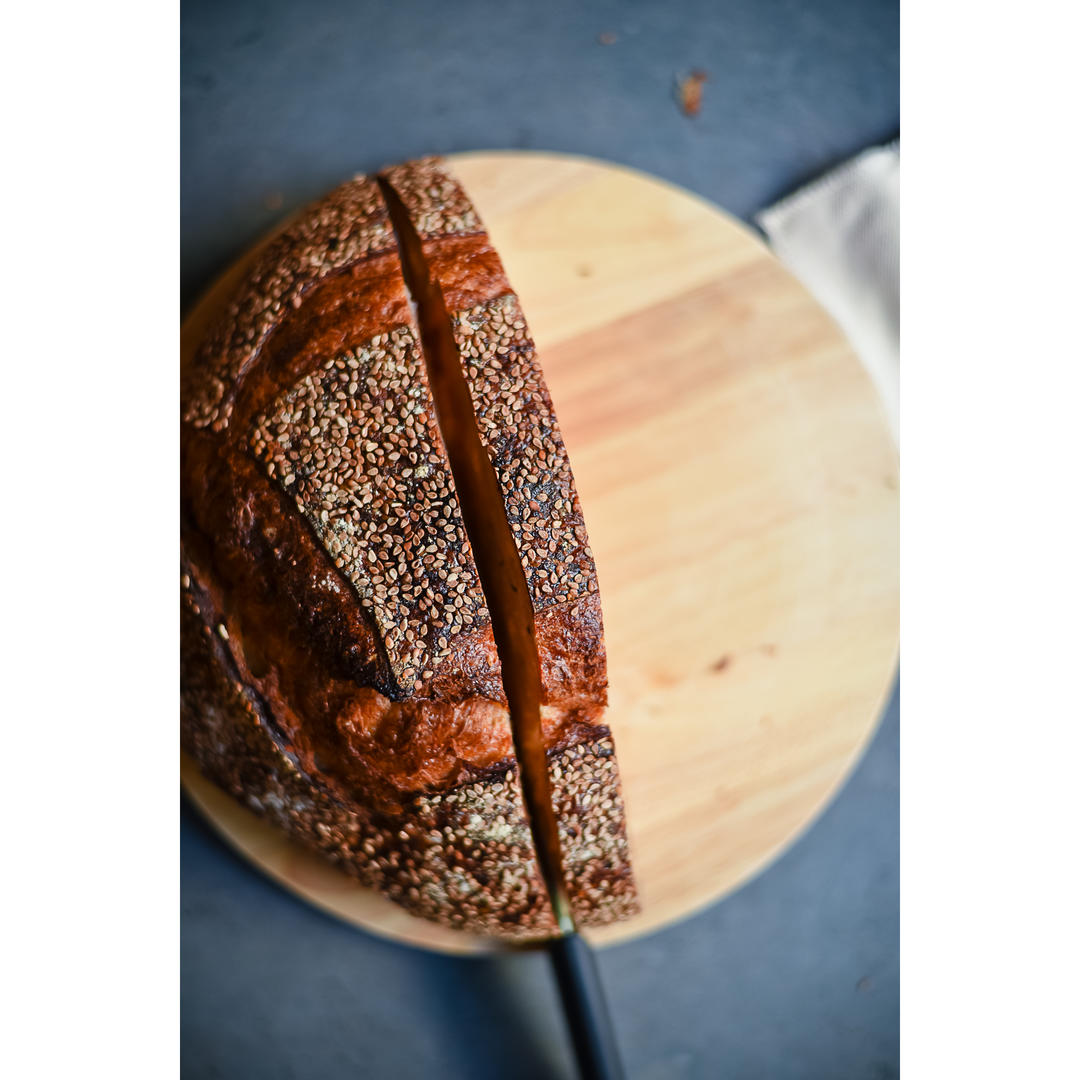 【Tartine Bread】天然酵种基础全麦欧包