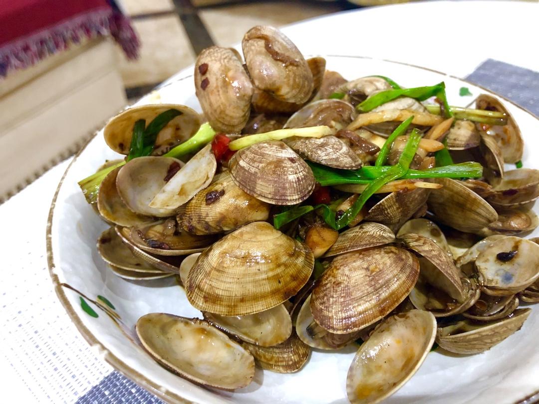 姥爷菜谱：好吃哭了的辣炒蛤蜊