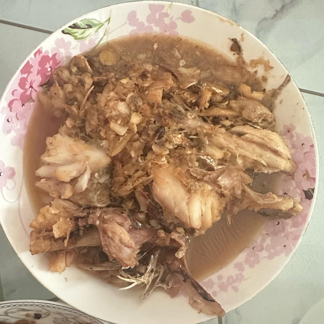 葱香焗鲈鱼