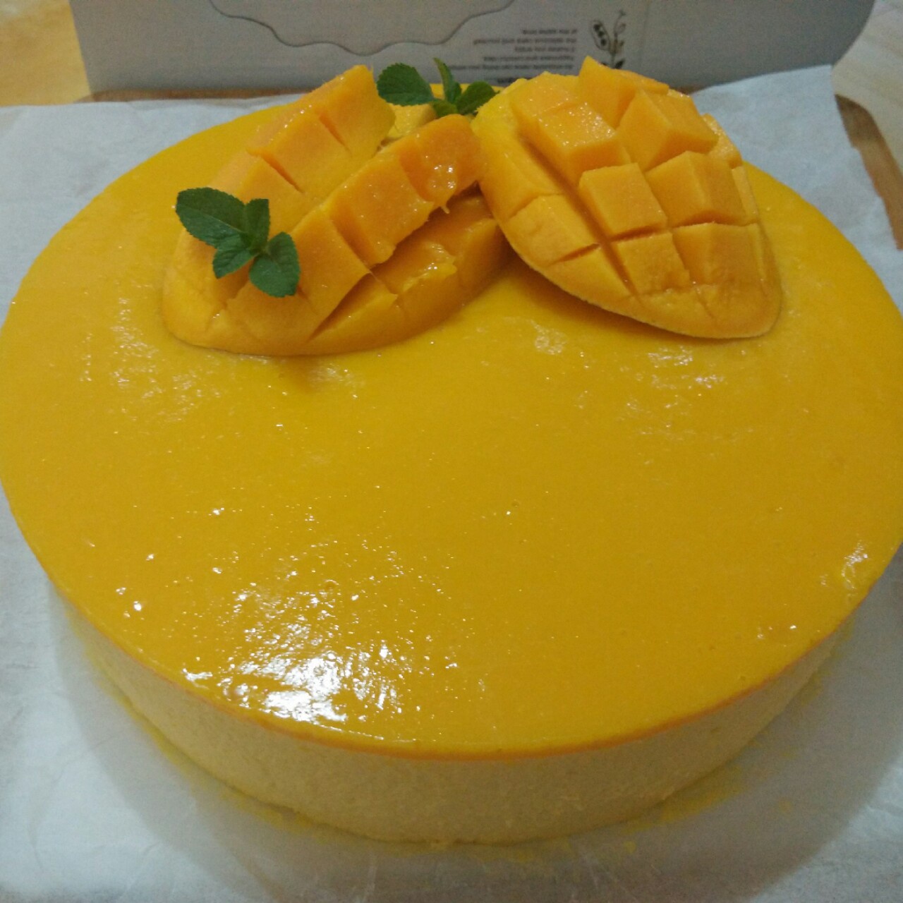 芒果慕斯蛋糕