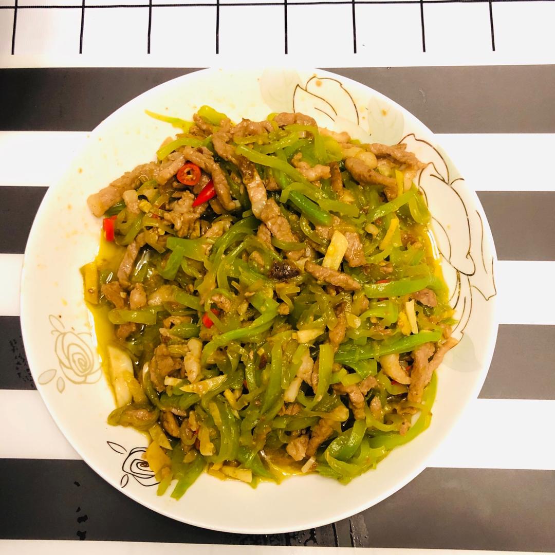 莴笋炒肉丝