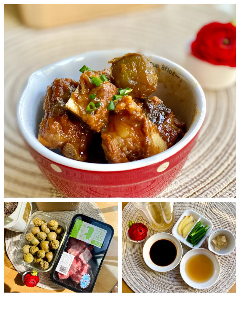 酸酸甜甜的梅子酱排骨