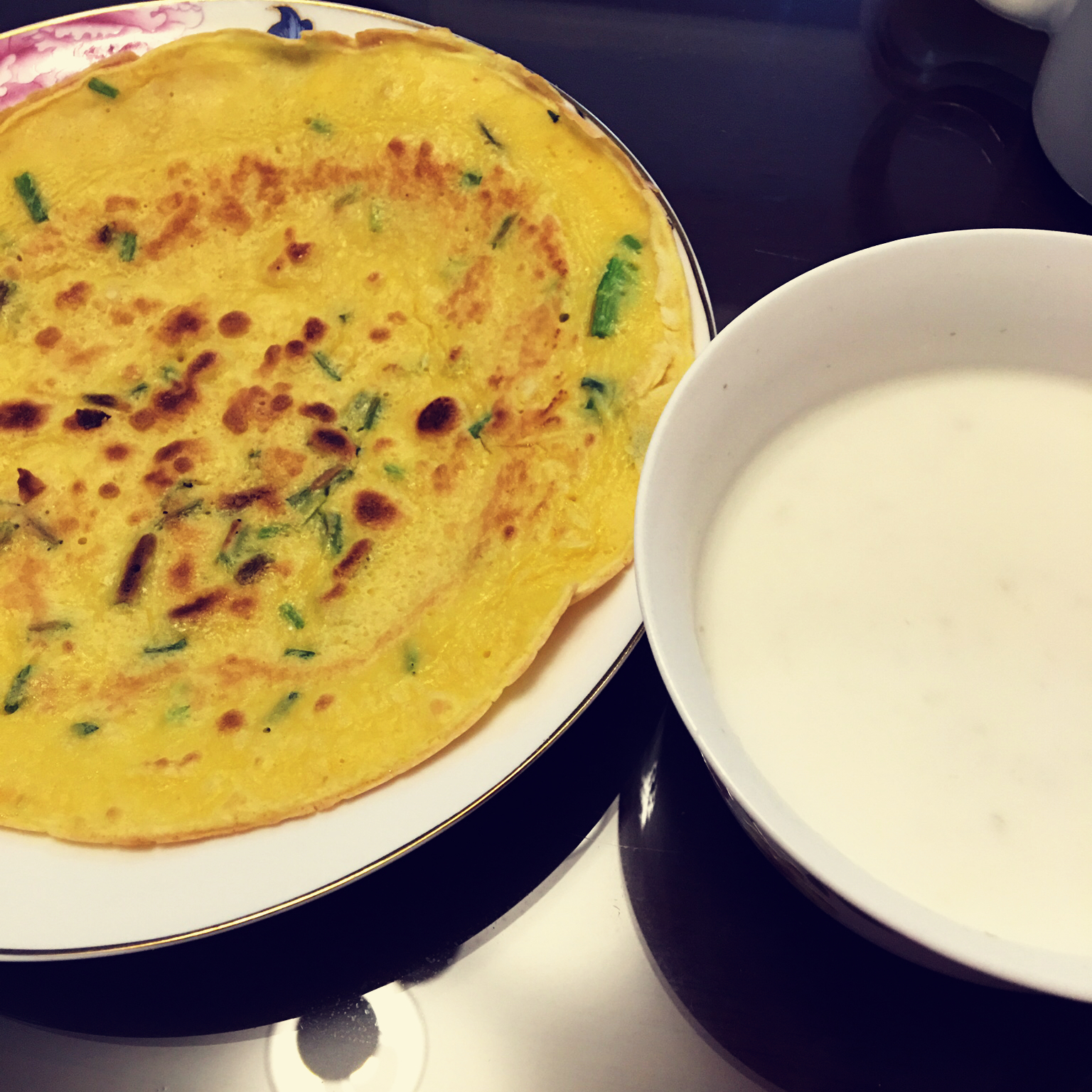 香葱鸡蛋饼