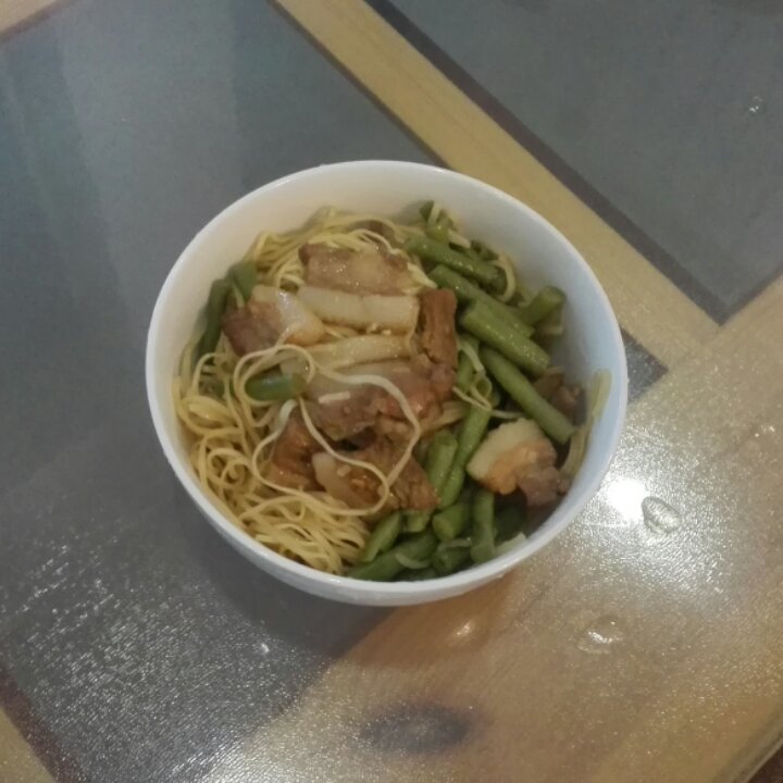 河南豆角蒸卤面