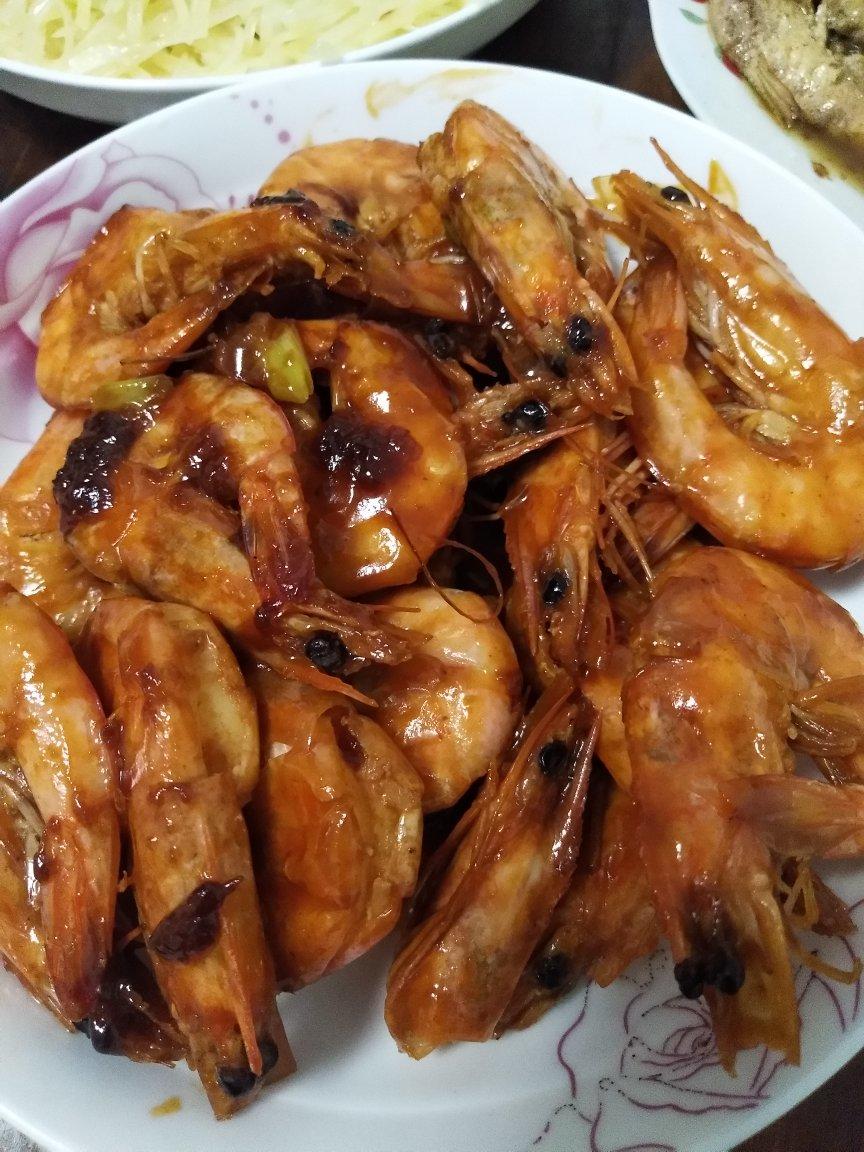 油焖大虾