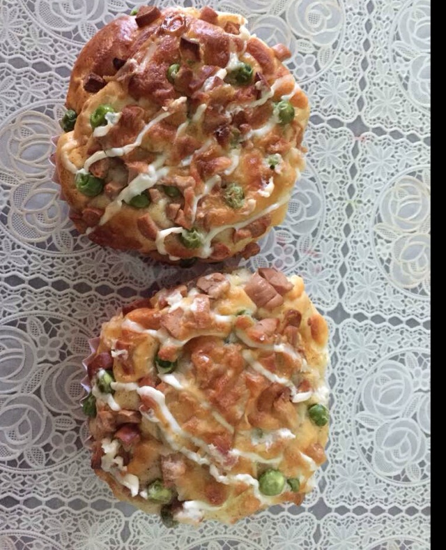 芝士蔬菜面包