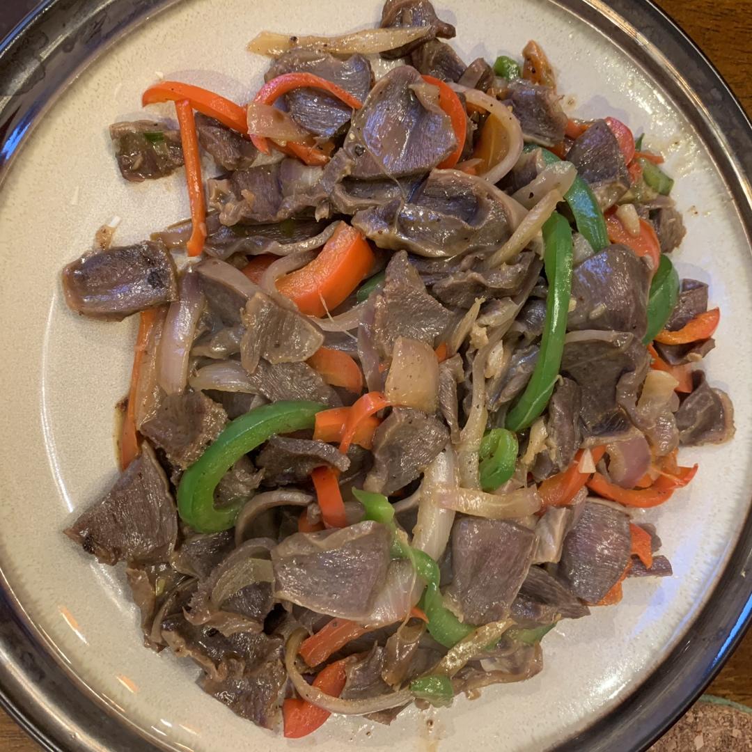 超下饭的鸡胗炒青椒