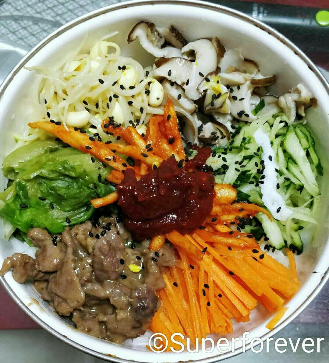 无敌好吃的石锅拌饭