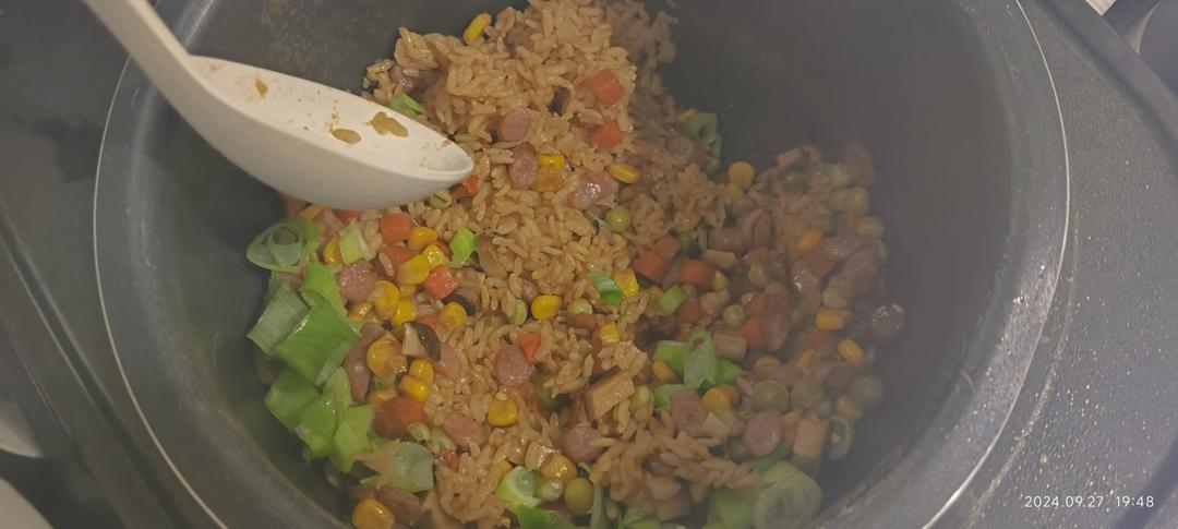 腊肠焖饭