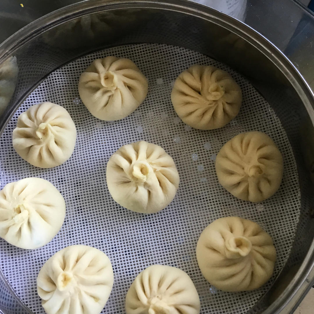 手工包子（肚脐包）