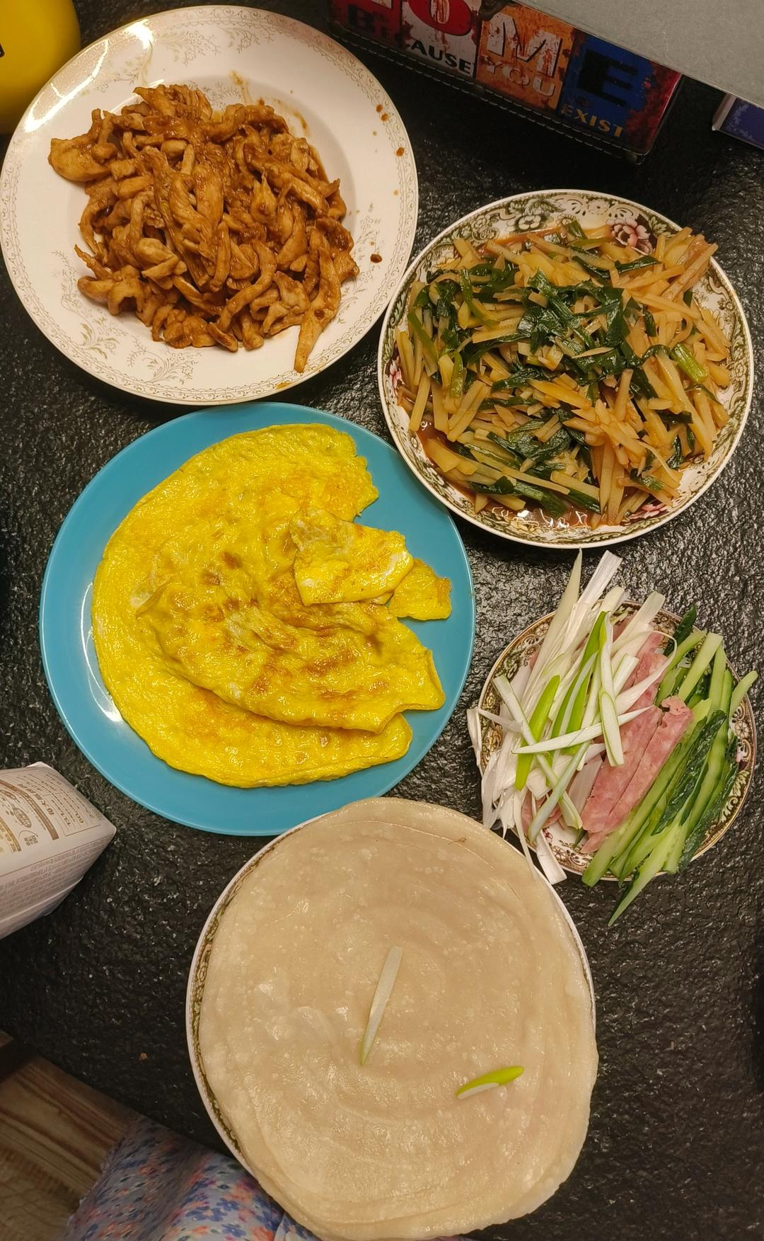 京酱肉丝（鸡胸版）