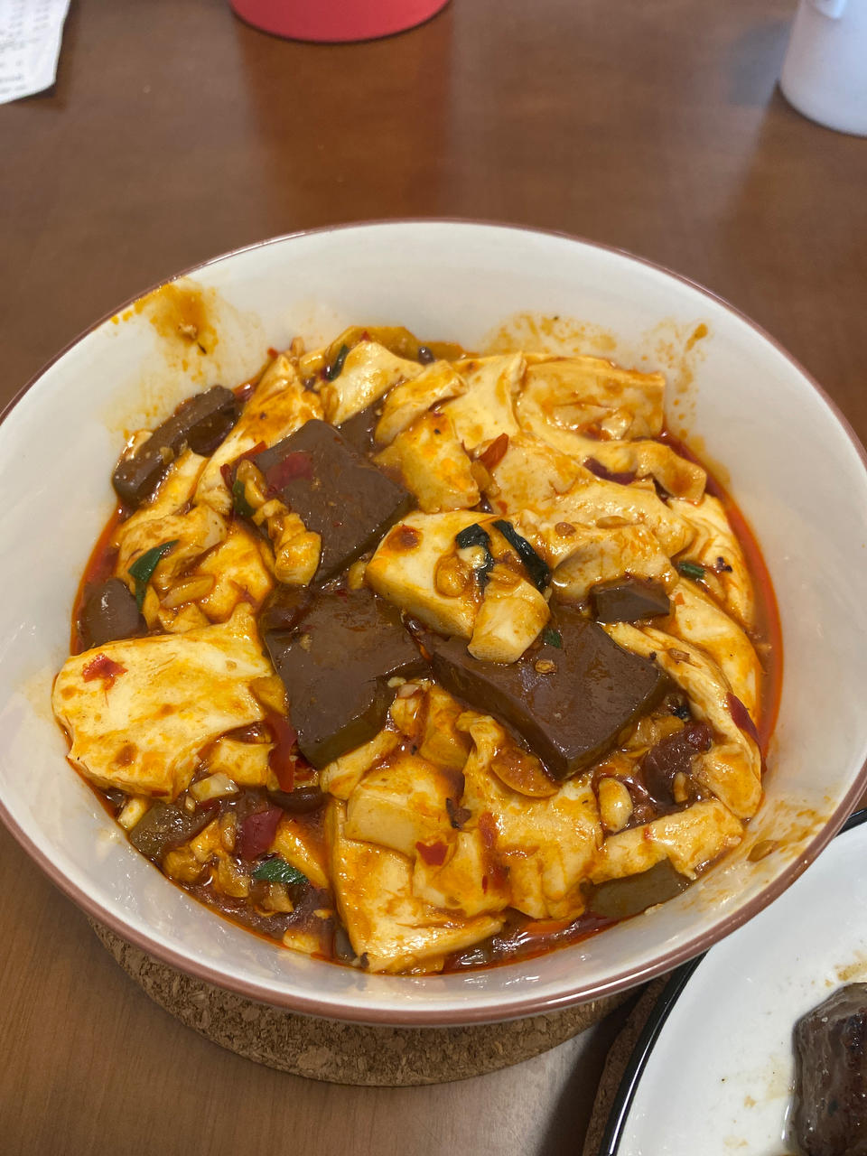 鸭血豆腐