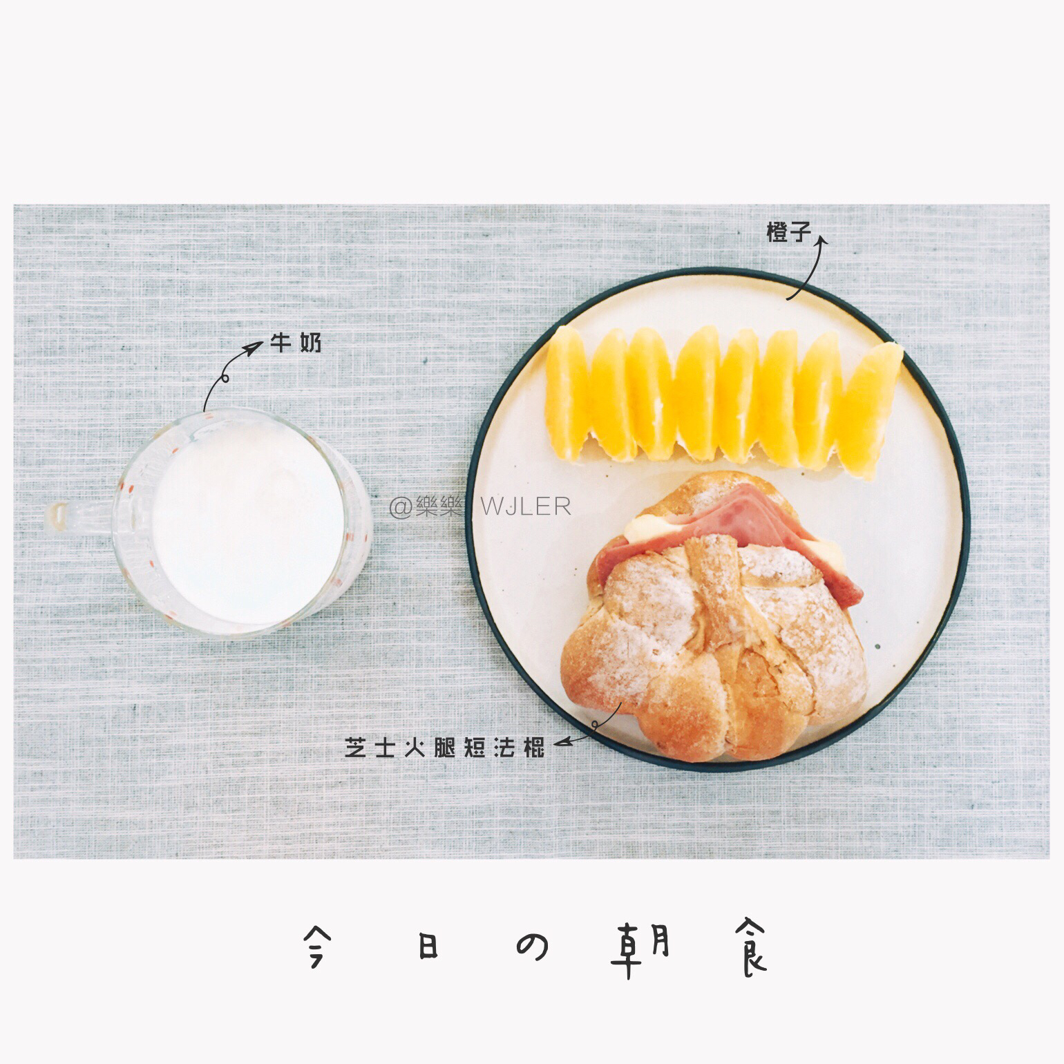 早餐，你好。