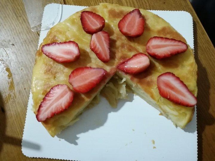 柔软奇妙的苹果隐形蛋糕