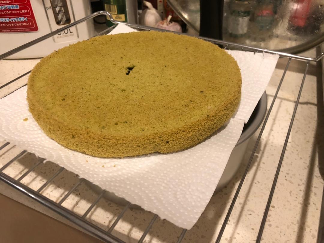 抹茶戚风蛋糕