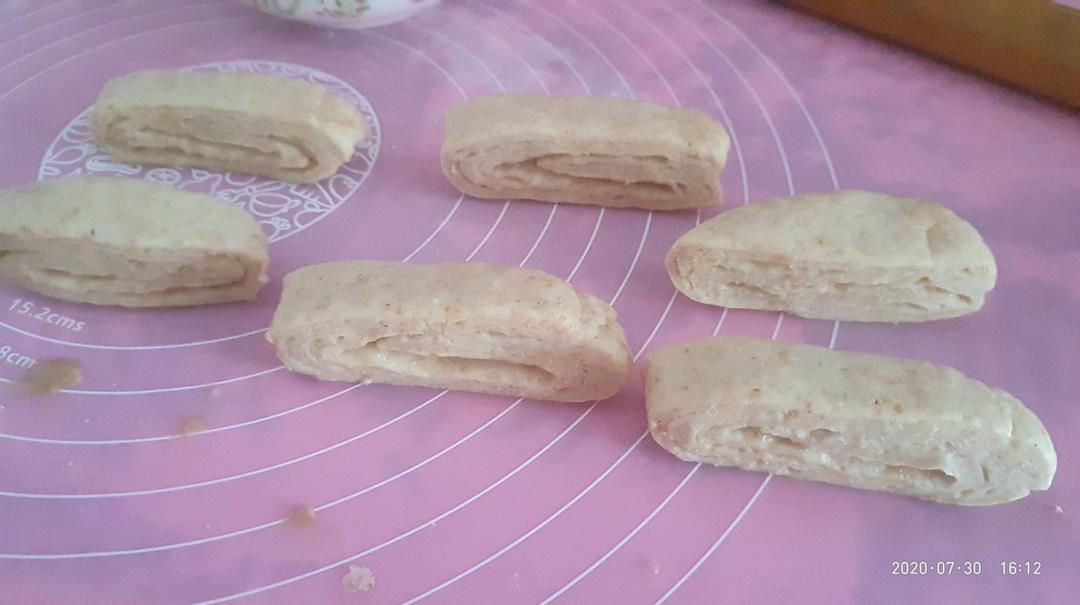 外酥里软烤箱千层饼👏（一次发酵简单版）