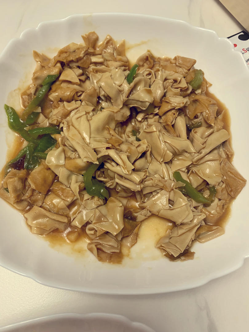 最NE的尖椒干豆腐