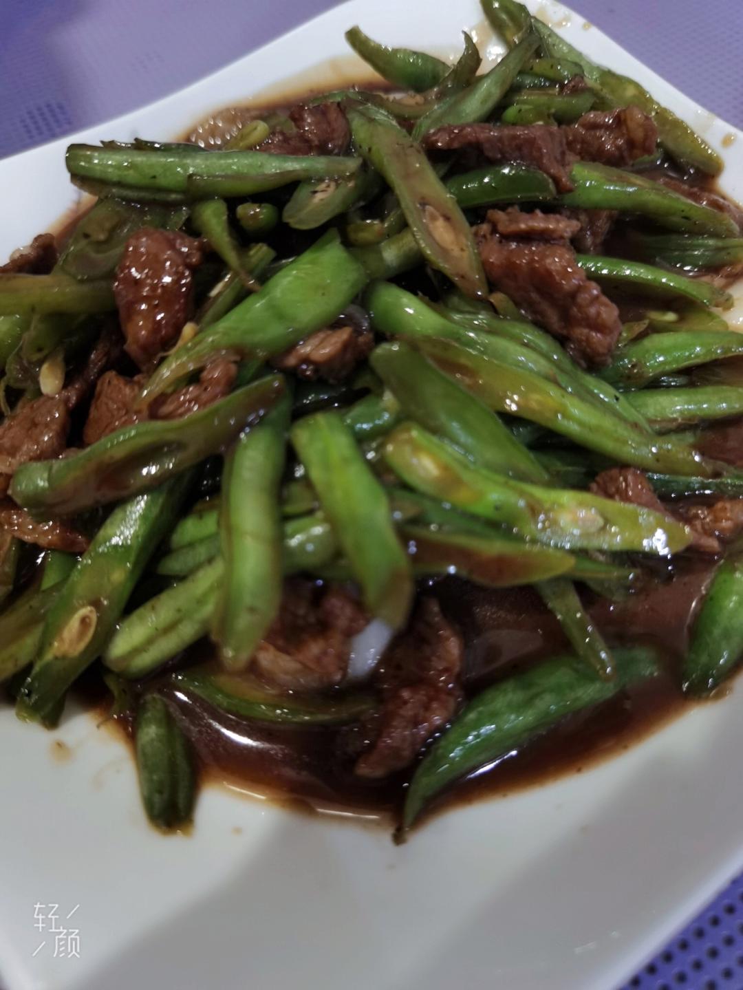 豆角肉丝饭