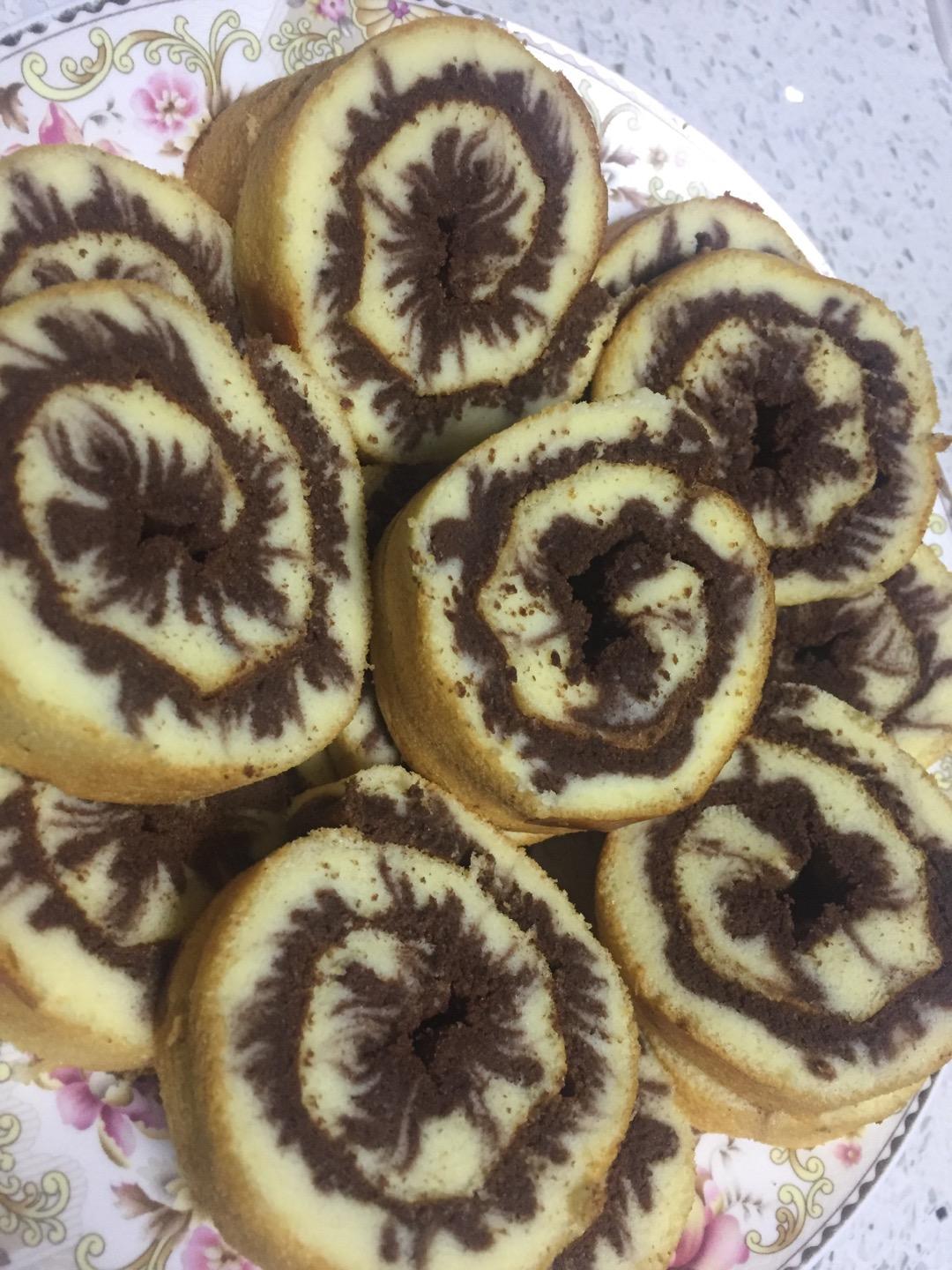 可可旋风蛋糕卷（视频）