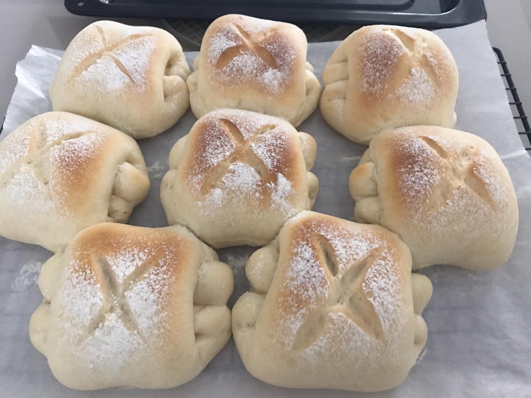 牛奶面包卷 北鼎烤箱食谱