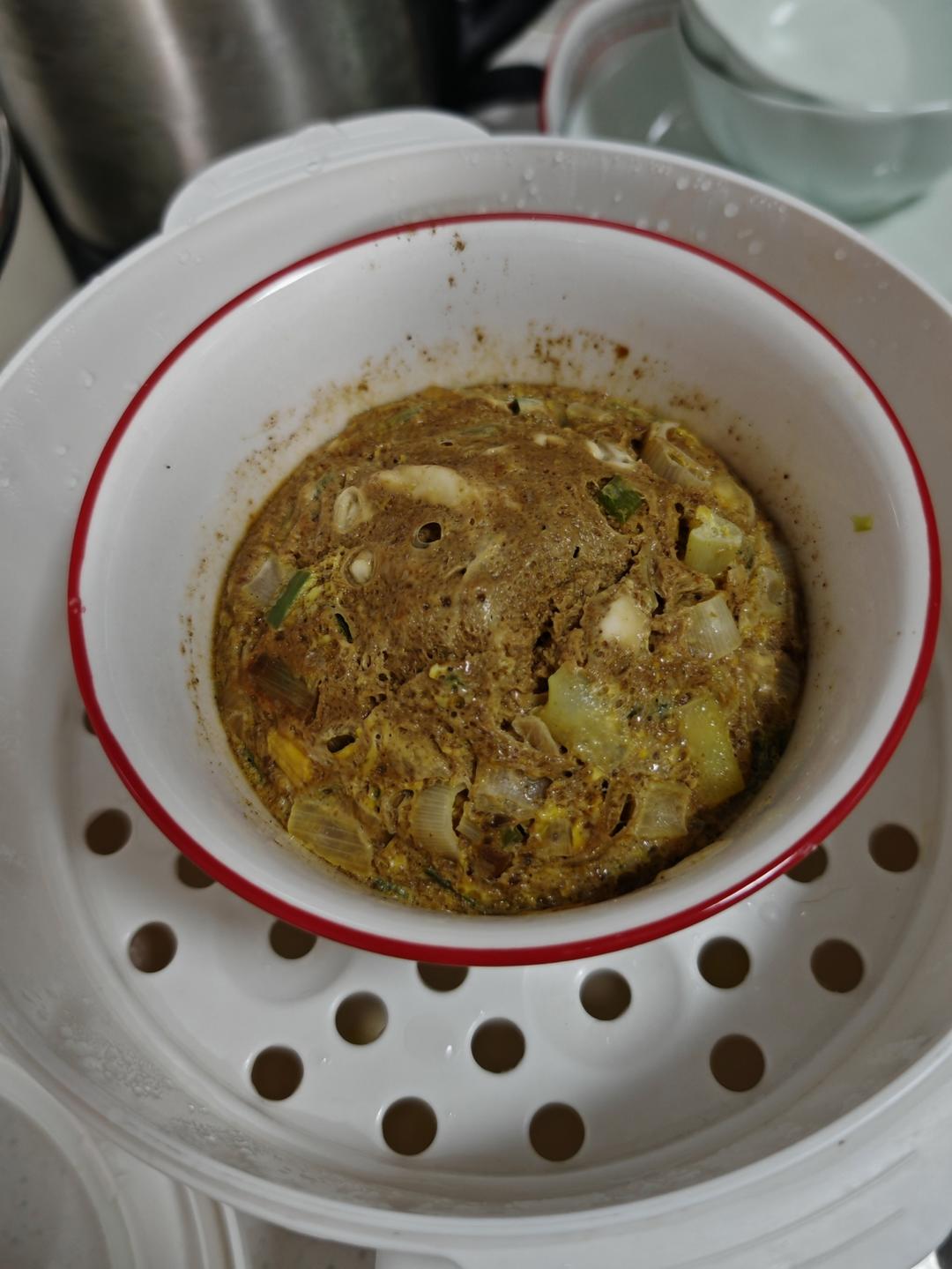 东北鸡蛋焖子