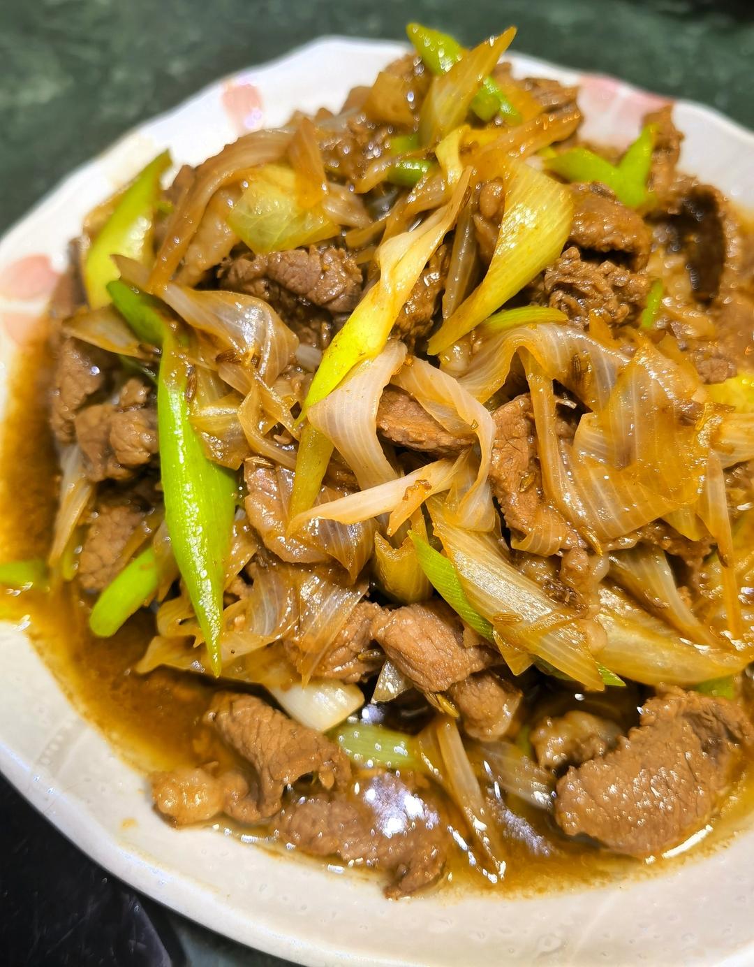 葱爆羊肉