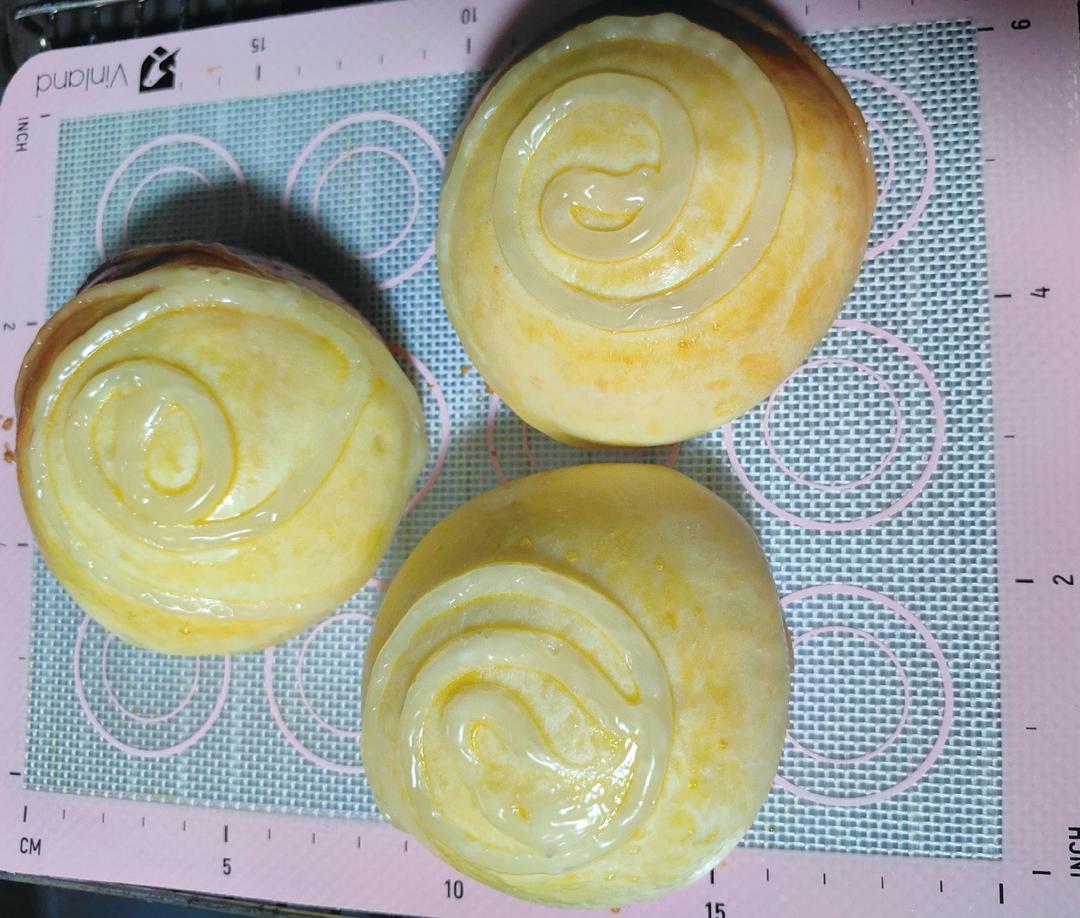 蛋奶酱包进面包里，太美味！【卡仕达面包】