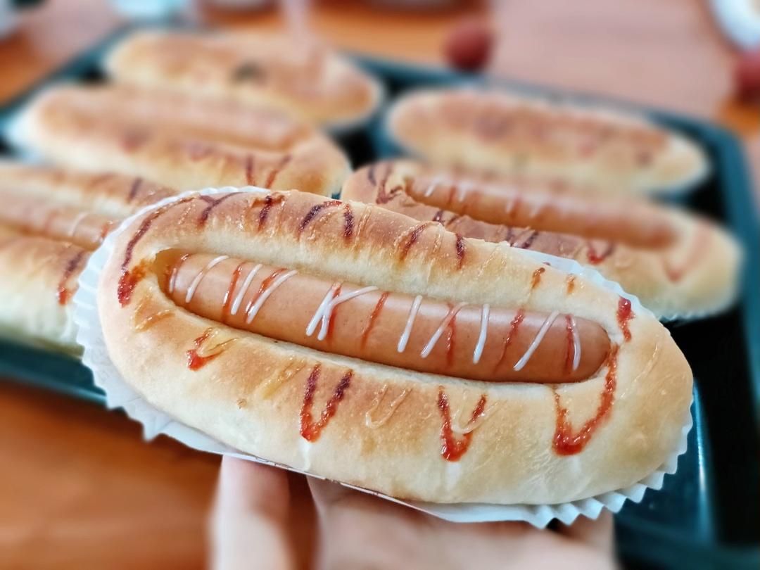 软fufu的经典肉松肠仔包