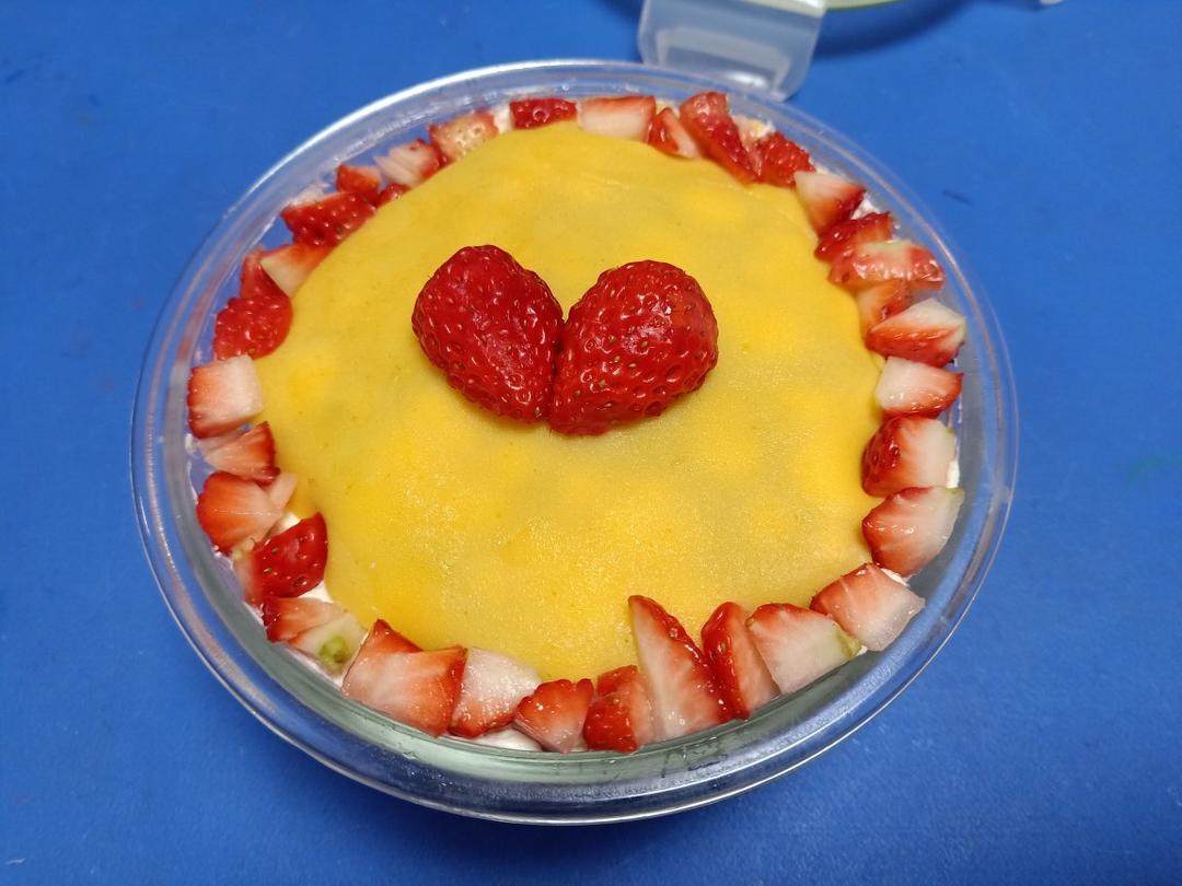 芒果千层蛋糕，100%成功告别煎皮无能