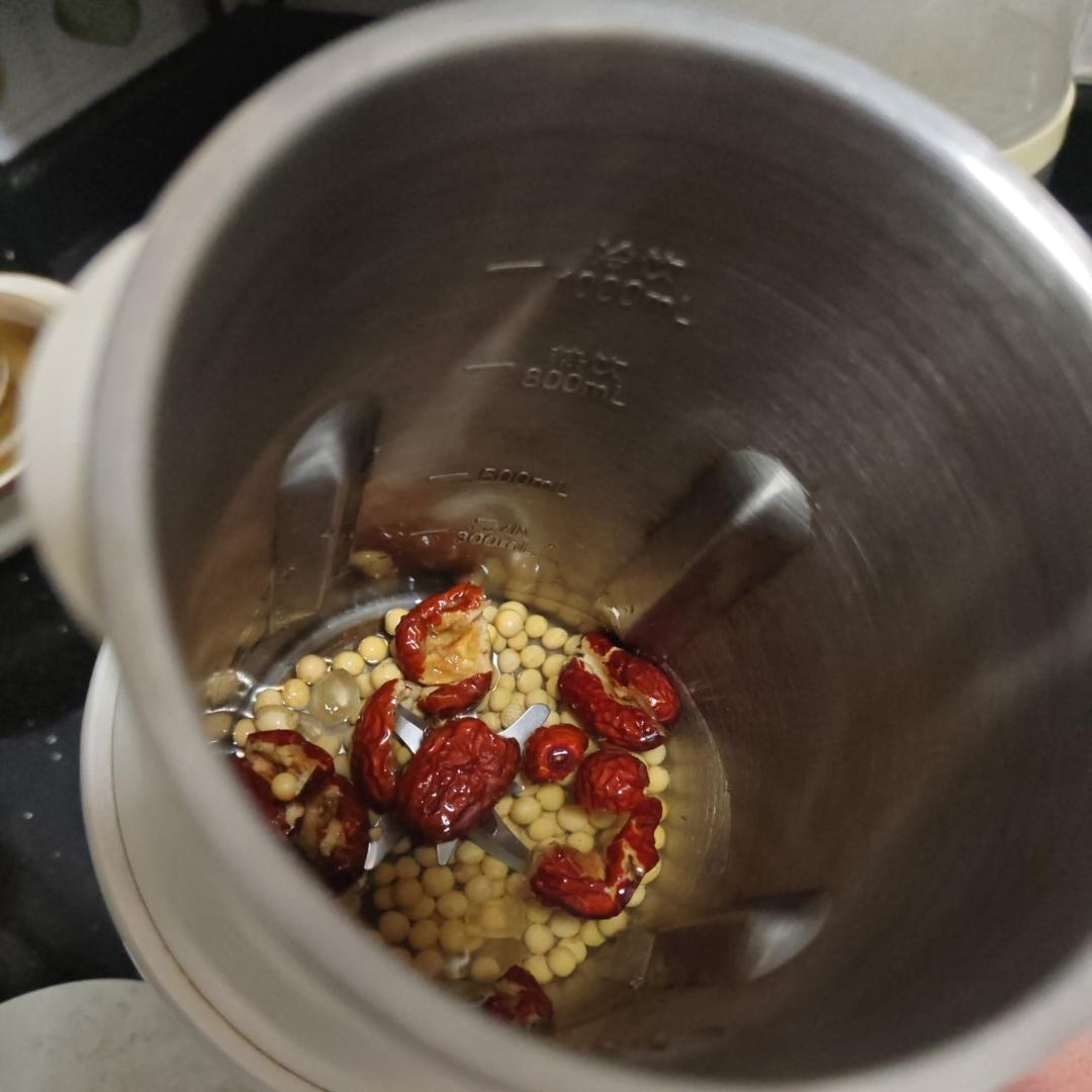 红枣豆浆