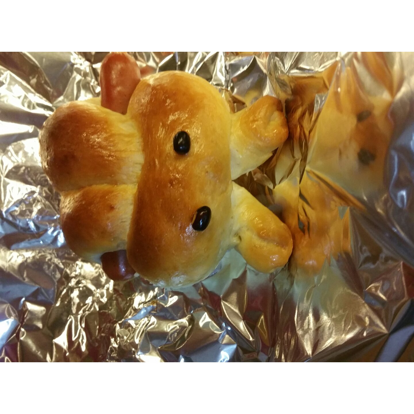 小兔子香肠包