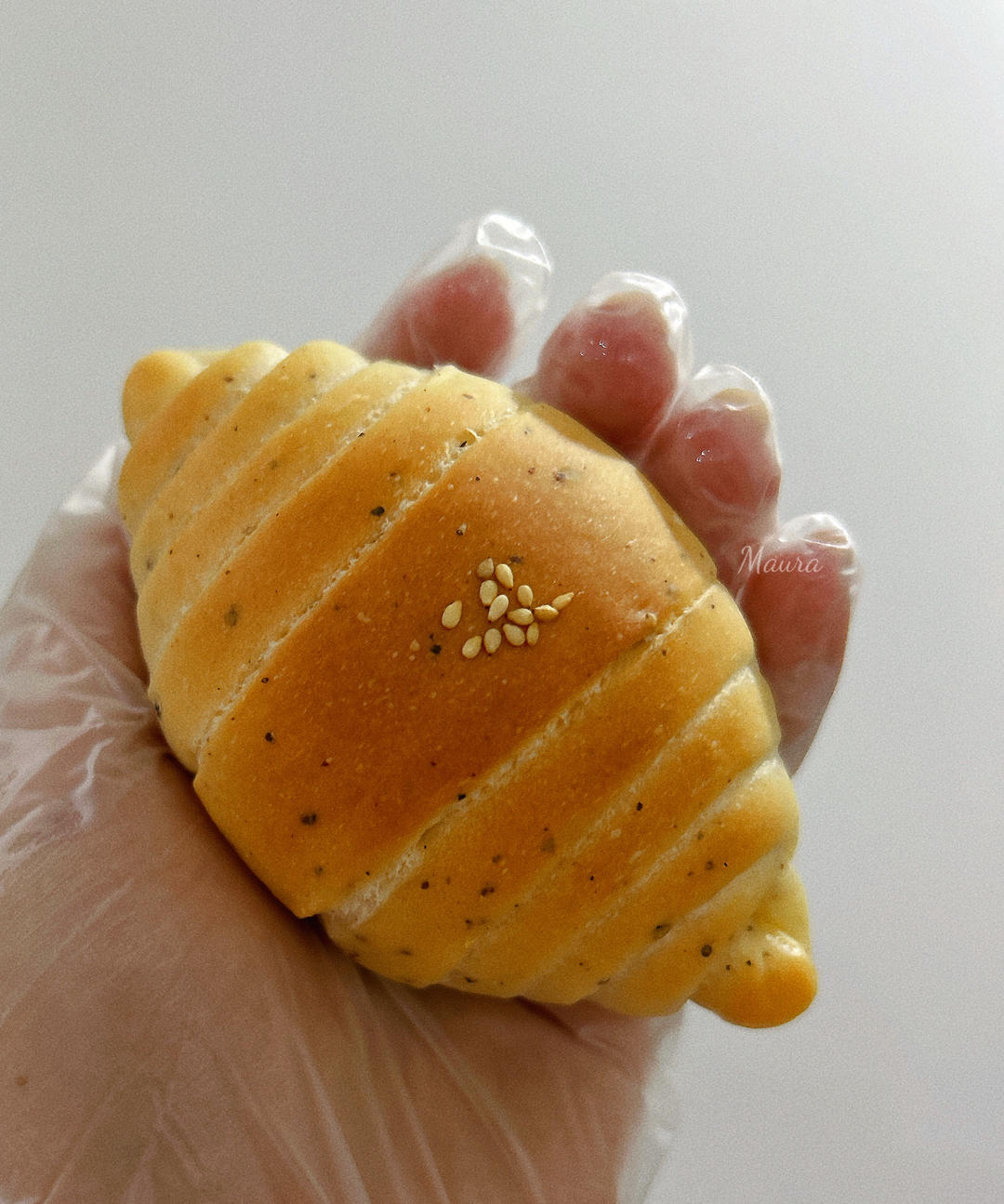 黑椒脆肠芝士海盐卷