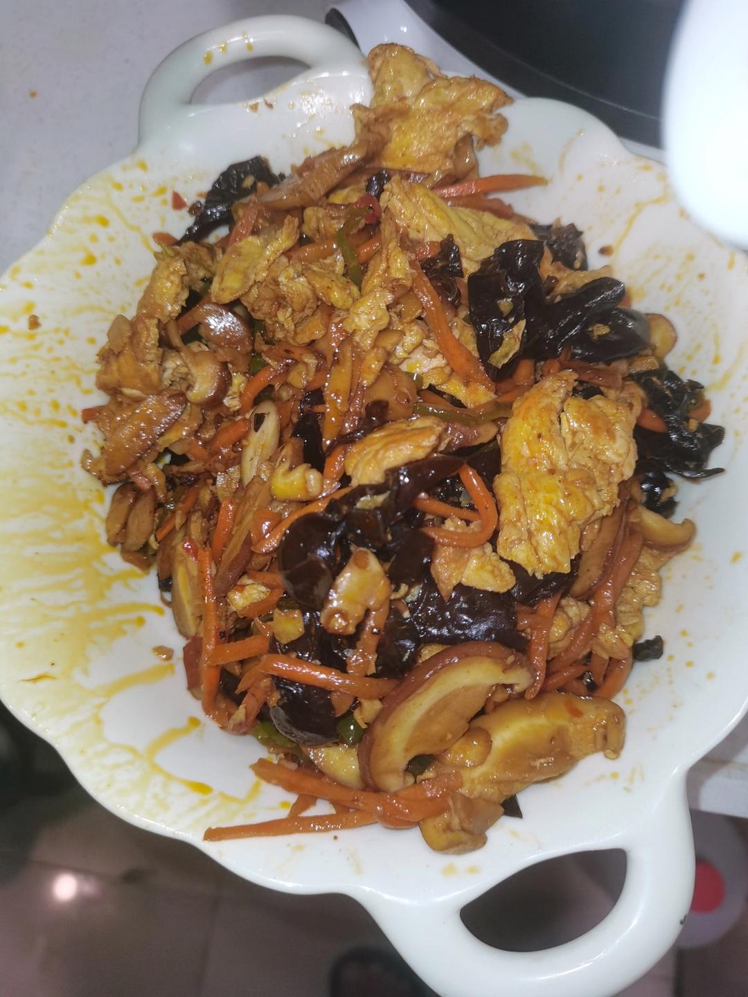下饭菜鱼香鸡蛋