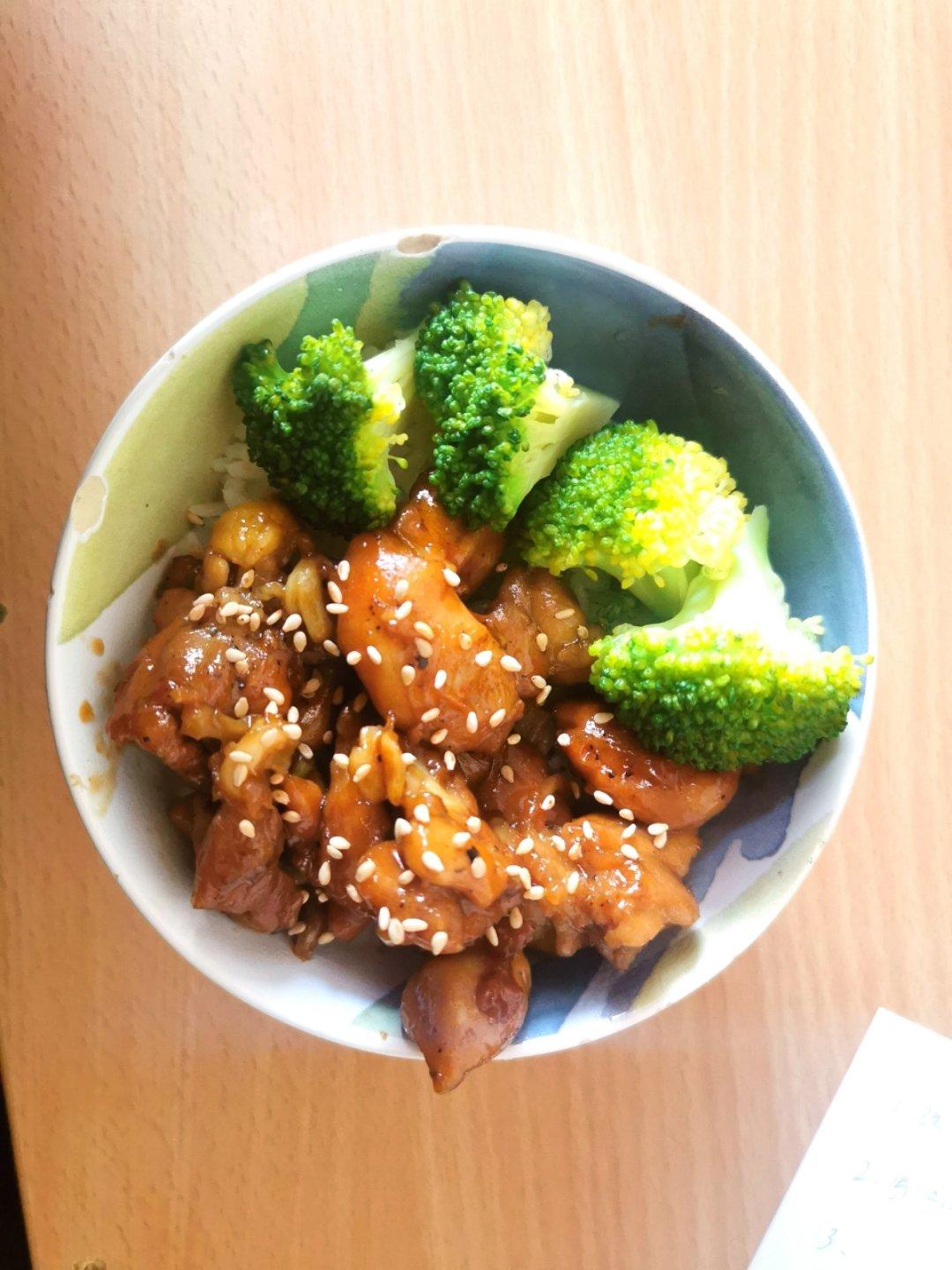 照烧鸡腿饭