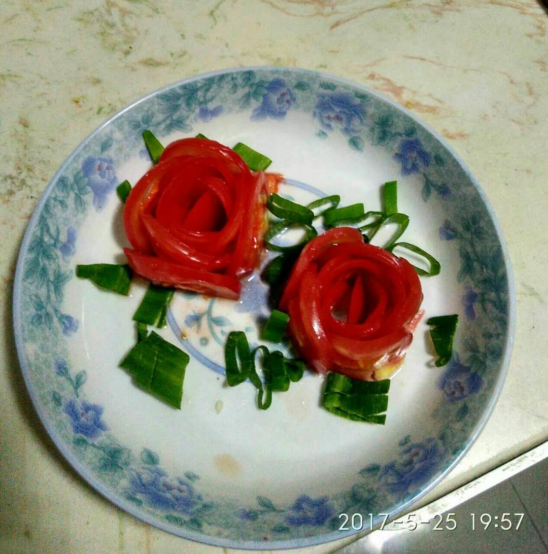 美成一朵花的糖拌西红柿