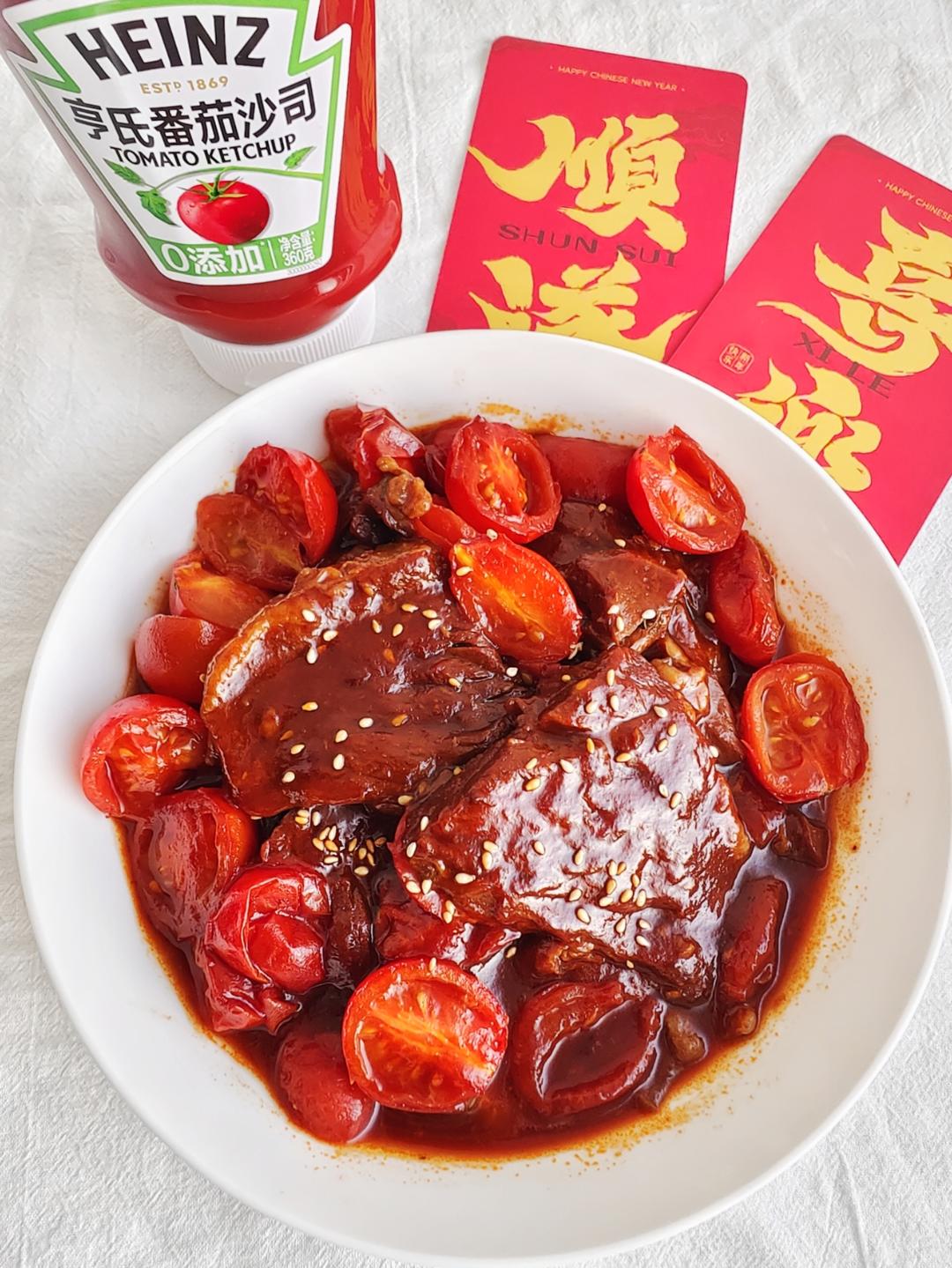 暖意融融丨茄汁牛腩的做法