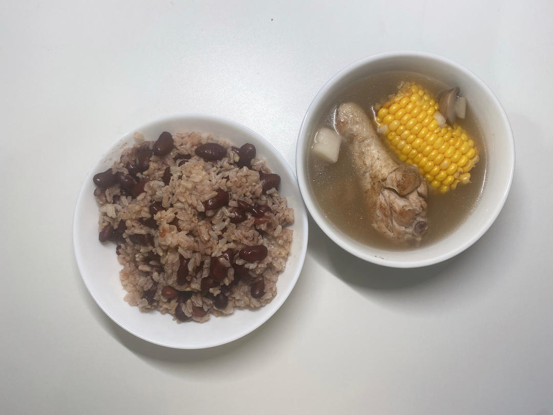 菌菇山药鸡腿汤 | 健康·三餐